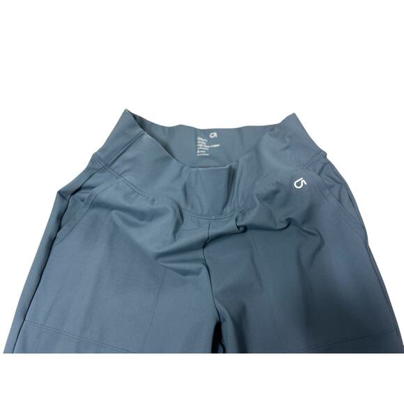 Women's GapFit Studio High Rise Jogger Sz Small Petite Scholastic Grey Soft - Picture 4 of 8